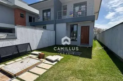 Casa com 3 dormitórios à venda, 140 m² por r$ 1.280.000 - campeche central - florianópolis/sc