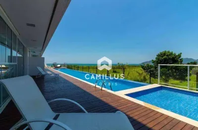 Apartamento vista mar com 3 dormitórios à venda, 113 m² por r$ 1.890.000 - morro das pedras - florianópolis/sc