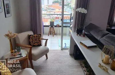 Apartamento com 2 dormitórios à venda, 82 m² por R$ 850.000,00 - Vila Firmiano Pinto - São Paulo/SP