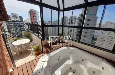 Cobertura com 4 dormitórios à venda, 410 m² por R$ 4.000.000,00 - Vila Uberabinha - São Paulo/SP