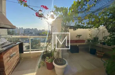 Cobertura com 3 dormitórios à venda, 167 m² por R$ 2.000.000,00 - Ipiranga - São Paulo/SP