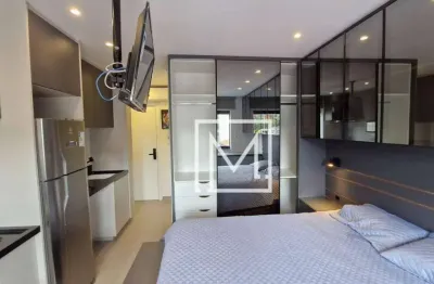 Studio com 1 dormitório para alugar, 27 m² por R$ 3.325,00/mês - Moema - São Paulo/SP