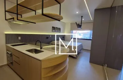 Studio para alugar, 26 m² por R$ 3.427,50/mês - Moema - São Paulo/SP