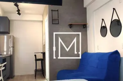 Studio com 1 dormitório para alugar, 24 m² por R$ 3.595,10/mês - Vila Mariana - São Paulo/SP