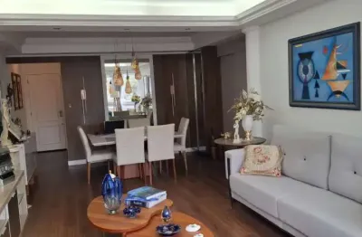Apartamento 3 quartos sendo 1 suíte de 113m² privativos, 1 vaga,  decorado e mobiliado