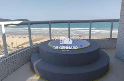 Cobertura duplex, 3 suítes, 3 vagas,  ha 50 metros do mar, praia grande, guilhermina