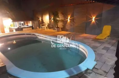 Casa com 4 dormitórios à venda, 100 m² por r$ 850.000 - maracanã - praia grande/sp