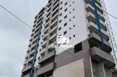 Apartamento com 2 dormitórios à venda por r$ 380.000,00 - vilamar - praia grande/sp