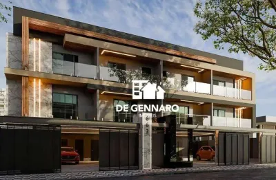 Sobrado com 2 dormitórios à venda por r$ 350.000,00 - vila guilhermina - praia grande/sp