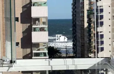 Apartamento com 2 dormitórios para alugar, 95 m² por r$ 5.500/mês - canto do forte - praia grande/sp