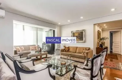 Apartamento com 4 quartos à venda na alameda dos aicás, 1053, moema, são paulo, 210 m2 por r$ 2.650.000