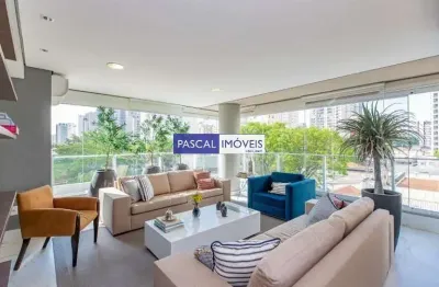 Apartamento com 4 quartos à venda na avenida jurucê, 506, moema, são paulo, 278 m2 por r$ 6.348.000