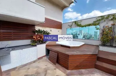 Cobertura com 3 quartos à venda na rua indiana, 343, brooklin, são paulo, 380 m2 por r$ 4.500.000
