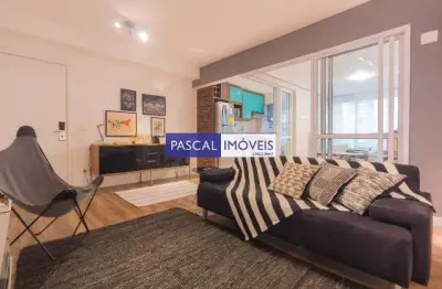 Apartamento com 2 quartos à venda na rua professor josé leite e oiticica, 434, brooklin, são paulo, 69 m2 por r$ 1.225.000