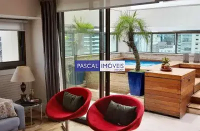 Cobertura com 3 quartos à venda na rua barão do triunfo, 801, brooklin, são paulo, 247 m2 por r$ 3.980.000