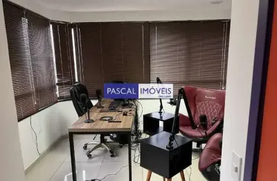 Sala comercial à venda na rua américo brasiliense, 1490, chácara santo antônio, são paulo, 69 m2 por r$ 700.000