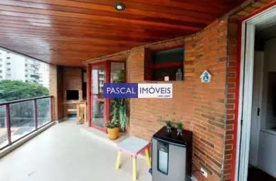 Apartamento com 4 quartos à venda na rua gaivota, 398, moema, são paulo, 290 m2 por r$ 6.999.000