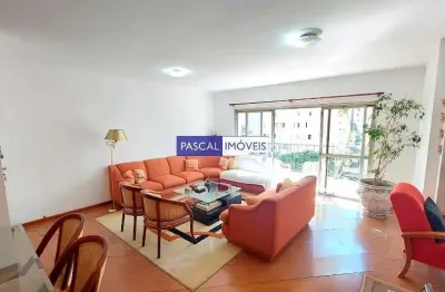 Apartamento com 4 quartos à venda na avenida rouxinol, 900, moema, são paulo, 160 m2 por r$ 1.990.000