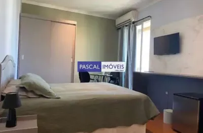 Apartamento com 1 quarto à venda na avenida sabiá, 825, moema, são paulo, 29 m2 por r$ 480.000