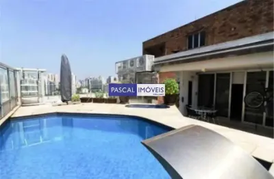 Cobertura com 5 quartos à venda na gabriele d annunzio, 160, campo belo, são paulo, 320 m2 por r$ 3.405.000