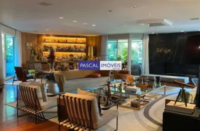 Apartamento com 4 quartos à venda na avenida juriti, 307, moema, são paulo, 601 m2 por r$ 14.950.000