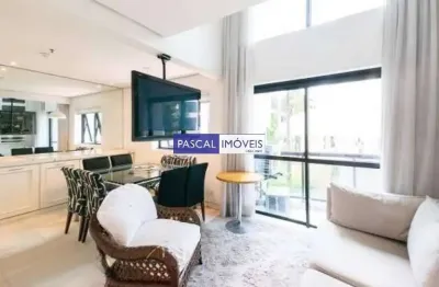 Apartamento com 2 quartos à venda na avenida ibijaú, 355, moema, são paulo, 72 m2 por r$ 1.000.000