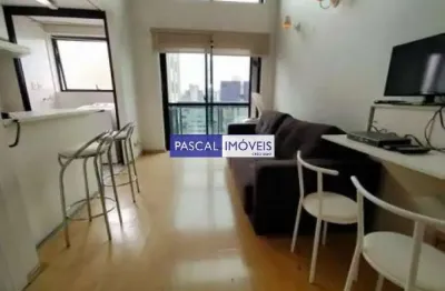 Apartamento com 1 quarto à venda na avenida ibijaú, 355, moema, são paulo, 41 m2 por r$ 790.000