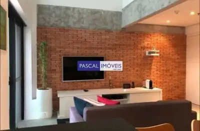 Apartamento com 1 quarto à venda na avenida ibijaú, 355, moema, são paulo, 65 m2 por r$ 1.280.000