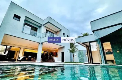 Casa em condomínio fechado com 5 quartos à venda na norberto nascimento, 204, jardim acapulco, guarujá, 490 m2 por r$ 4.950.000