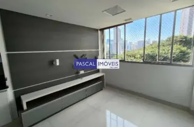 Apartamento com 2 quartos à venda na avenida nova independência, 786, brooklin, são paulo, 60 m2 por r$ 600.000