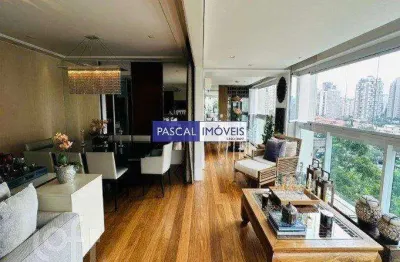 Apartamento com 3 quartos à venda na gabriele d annunzio, 330, campo belo, são paulo, 206 m2 por r$ 3.198.000
