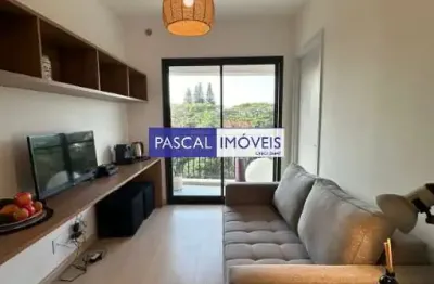 Apartamento com 1 quarto à venda na avenida vereador josé diniz, 599, alto da boa vista, são paulo, 33 m2 por r$ 400.000