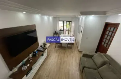 Apartamento com 3 quartos à venda na avenida jurema, 45, moema, são paulo, 95 m2 por r$ 1.290.000