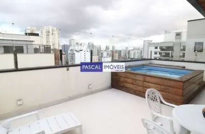 Cobertura com 3 quartos à venda na rua nova york, 609, brooklin, são paulo, 180 m2 por r$ 2.050.000