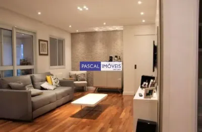 Apartamento com 3 quartos à venda na rua bacaetava, 264, brooklin, são paulo, 127 m2 por r$ 1.900.000