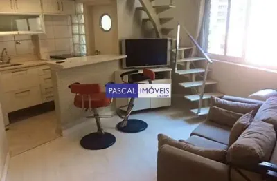 Apartamento com 1 quarto à venda na rua gararu, 140, vila nova conceição, são paulo, 45 m2 por r$ 798.000