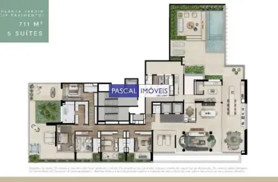 Apartamento com 5 quartos à venda na rua bueno brandão, 257, vila nova conceição, são paulo, 711 m2 por r$ 38.967.033