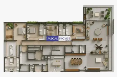 Apartamento com 4 quartos à venda na rua joão lourenço, 577, vila nova conceição, são paulo, 398 m2 por r$ 17.254.300