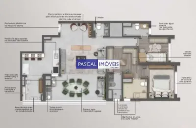 Apartamento com 2 quartos à venda na joão de sousa dias, 939, campo belo, são paulo, 109 m2 por r$ 1.800.000