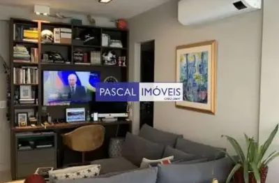 Apartamento com 1 quarto à venda na avenida vereador josé diniz, 3130, campo belo, são paulo, 37 m2 por r$ 840.000