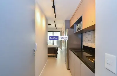 Apartamento com 1 quarto à venda na avenida iraí, 312, moema, são paulo, 29 m2 por r$ 650.000