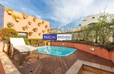 Cobertura com 3 quartos à venda na rua indiana, 437, brooklin, são paulo, 297 m2 por r$ 2.689.000