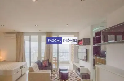 Apartamento com 1 quarto à venda na rua castilho, 155, brooklin, são paulo, 45 m2 por r$ 850.000