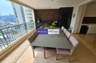 Apartamento com 3 quartos à venda na rua doutor paschoal imperatriz, 114, brooklin, são paulo, 205 m2 por r$ 3.600.000