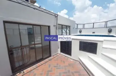 Cobertura com 2 quartos à venda na rua nhu guaçu, 209, campo belo, são paulo, 120 m2 por r$ 849.000