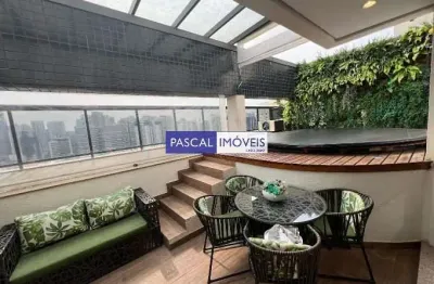 Cobertura com 4 quartos à venda na rua cancioneiro popular, 480, brooklin, são paulo, 181 m2 por r$ 2.490.000