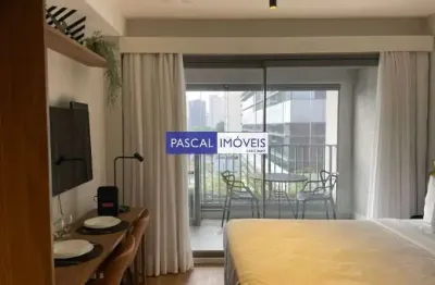 Apartamento com 1 quarto à venda na avenida dos eucaliptos, 815, moema, são paulo, 30 m2 por r$ 540.000