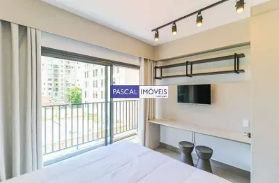 Apartamento com 1 quarto à venda na rua andréa paulinetti, 241, brooklin, são paulo, 25 m2 por r$ 530.000