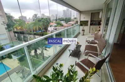Apartamento com 3 quartos à venda na rua arizona, 1051, brooklin, são paulo, 168 m2 por r$ 3.500.000