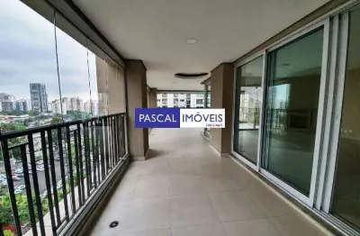 Apartamento com 3 quartos para alugar na gabriele d annunzio, 824, campo belo, são paulo, 223 m2 por r$ 18.000